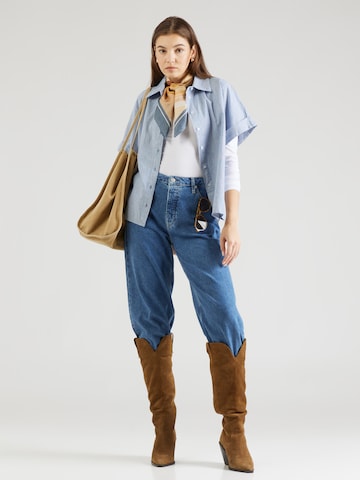 mbym - Blusa 'Katin-M' em azul