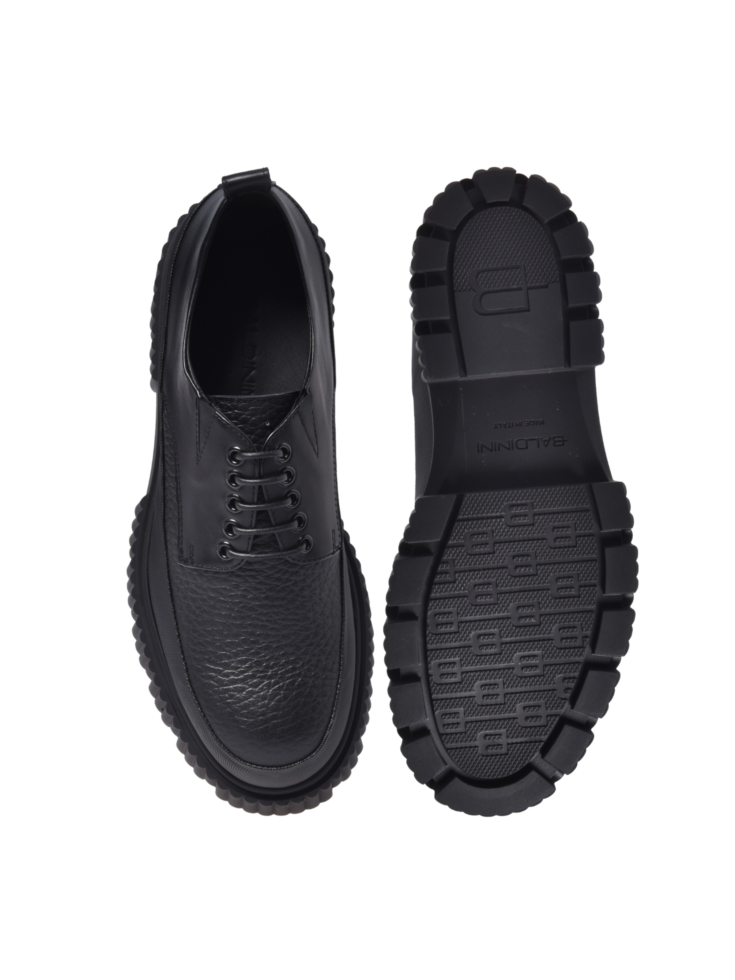 Chaussure à lacets BALDININI en noir