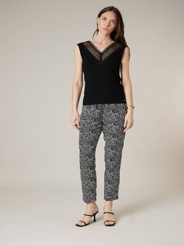 Haut 'Yalina' Deeluxe en noir