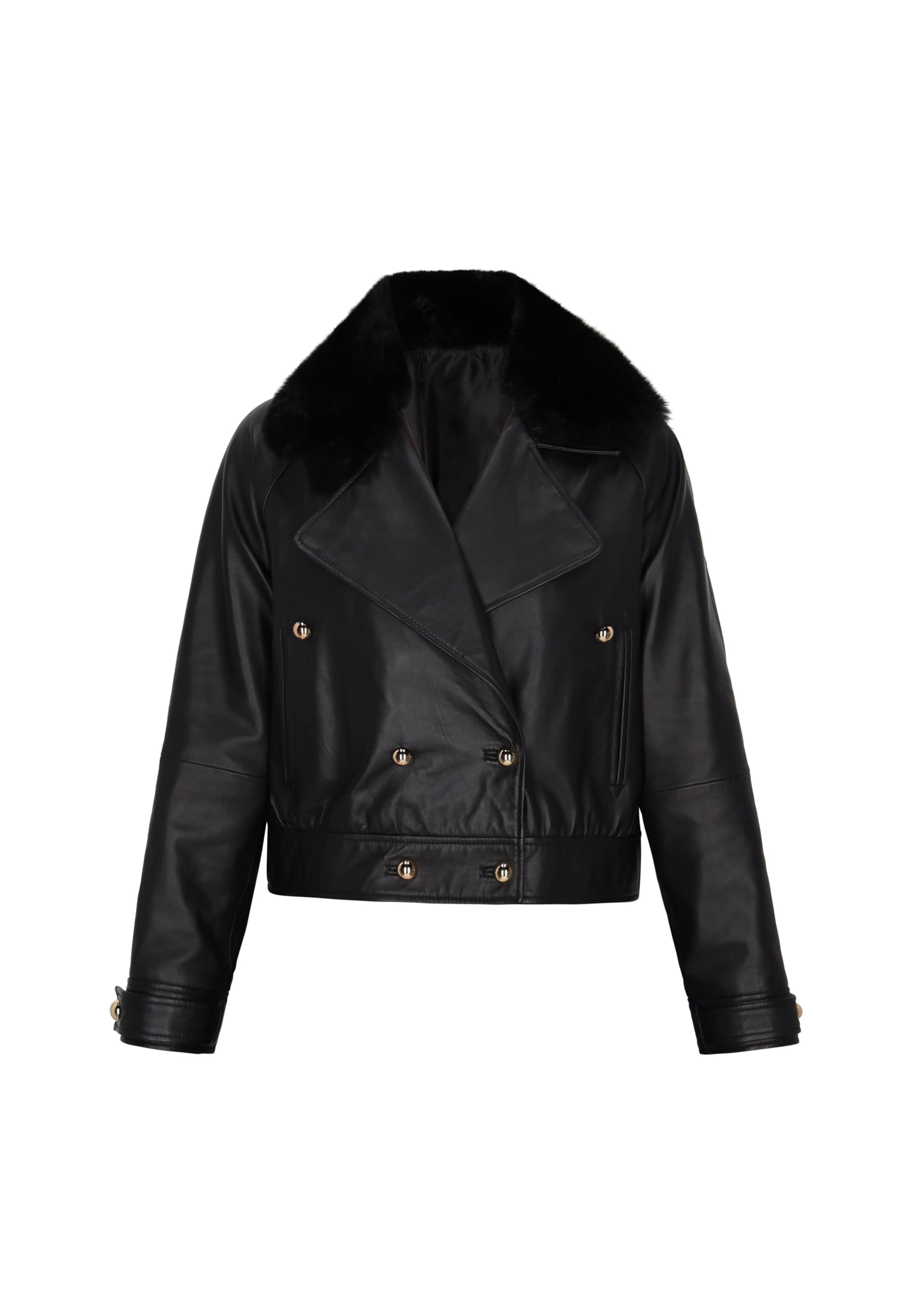 DreiMaster Klassik Between-season jacket in Black: front