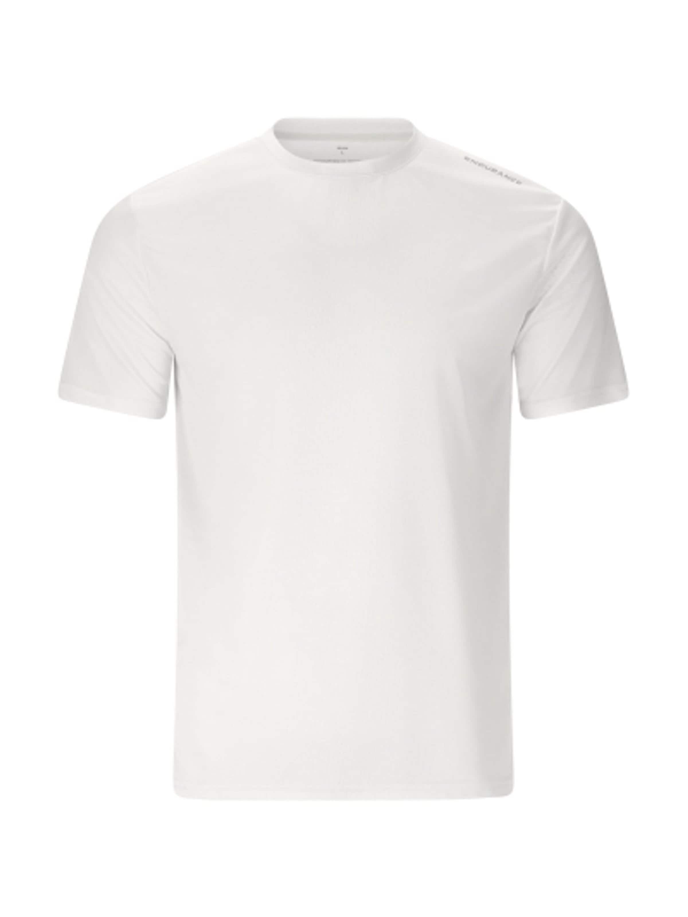 T-Shirt ENDURANCE en blanc : devant