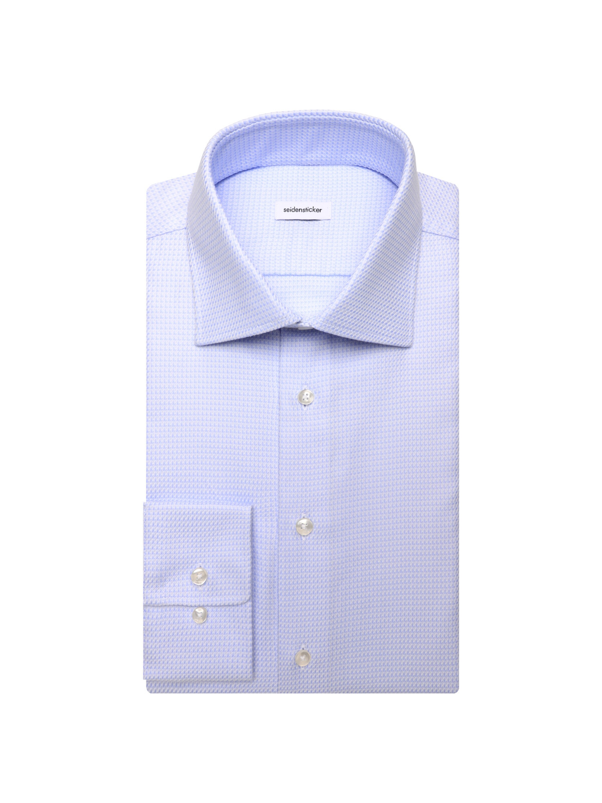 SEIDENSTICKER Slim fit Zakelijk overhemd in Blauw
