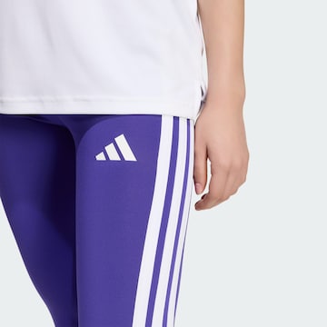 ADIDAS SPORTSWEAR Slimfit Sporthose 'Train Essentials' in Lila