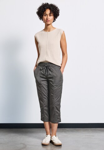 STREET ONE Slimfit Hose in Grau