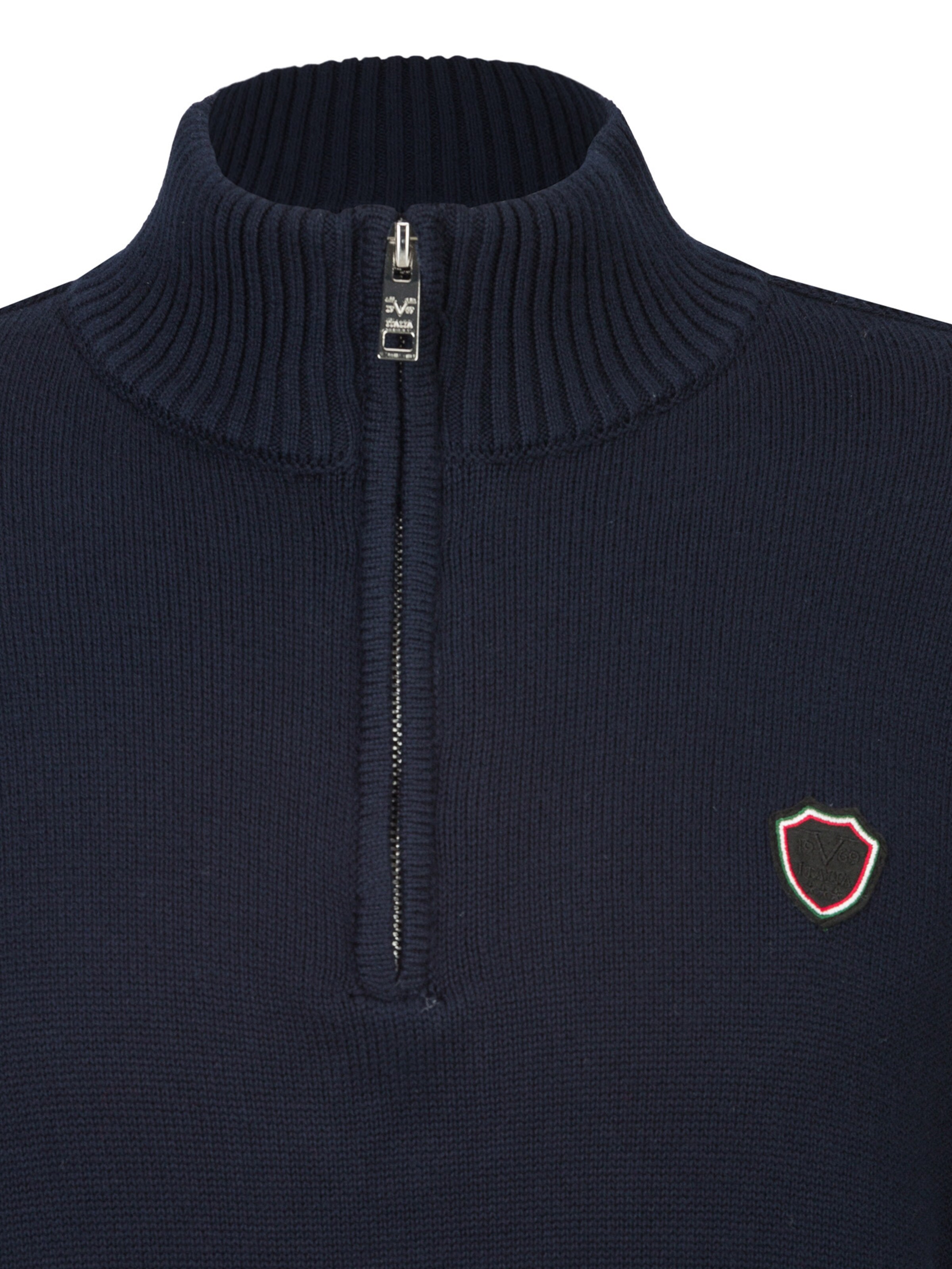 19V69 ITALIA Pullover 'Luca' in Blau