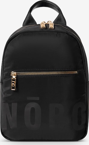 NOBO Rucksack 'THETIS' in Schwarz: Vorderseite