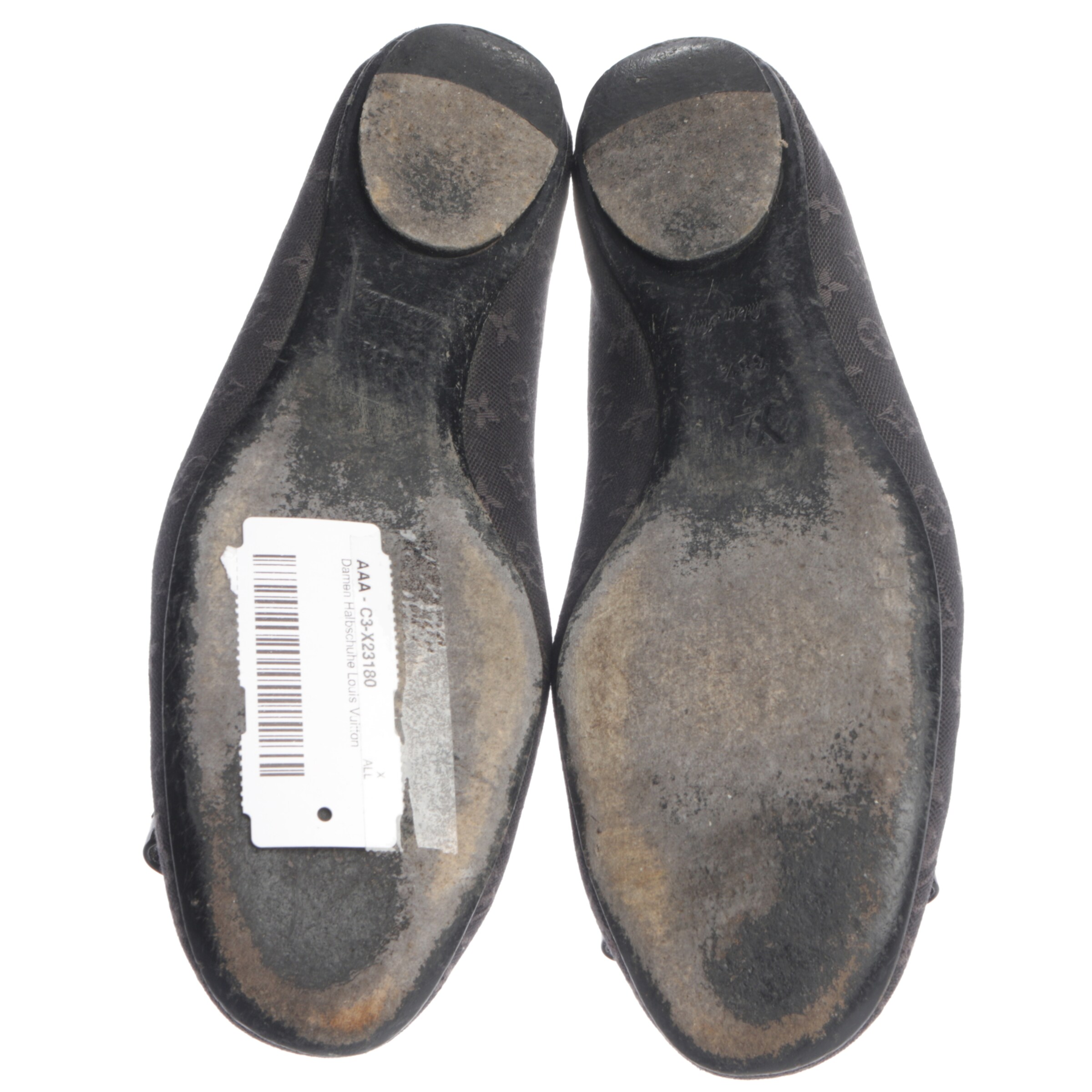 Louis Vuitton Halbschuhe 38,5 in Schwarz