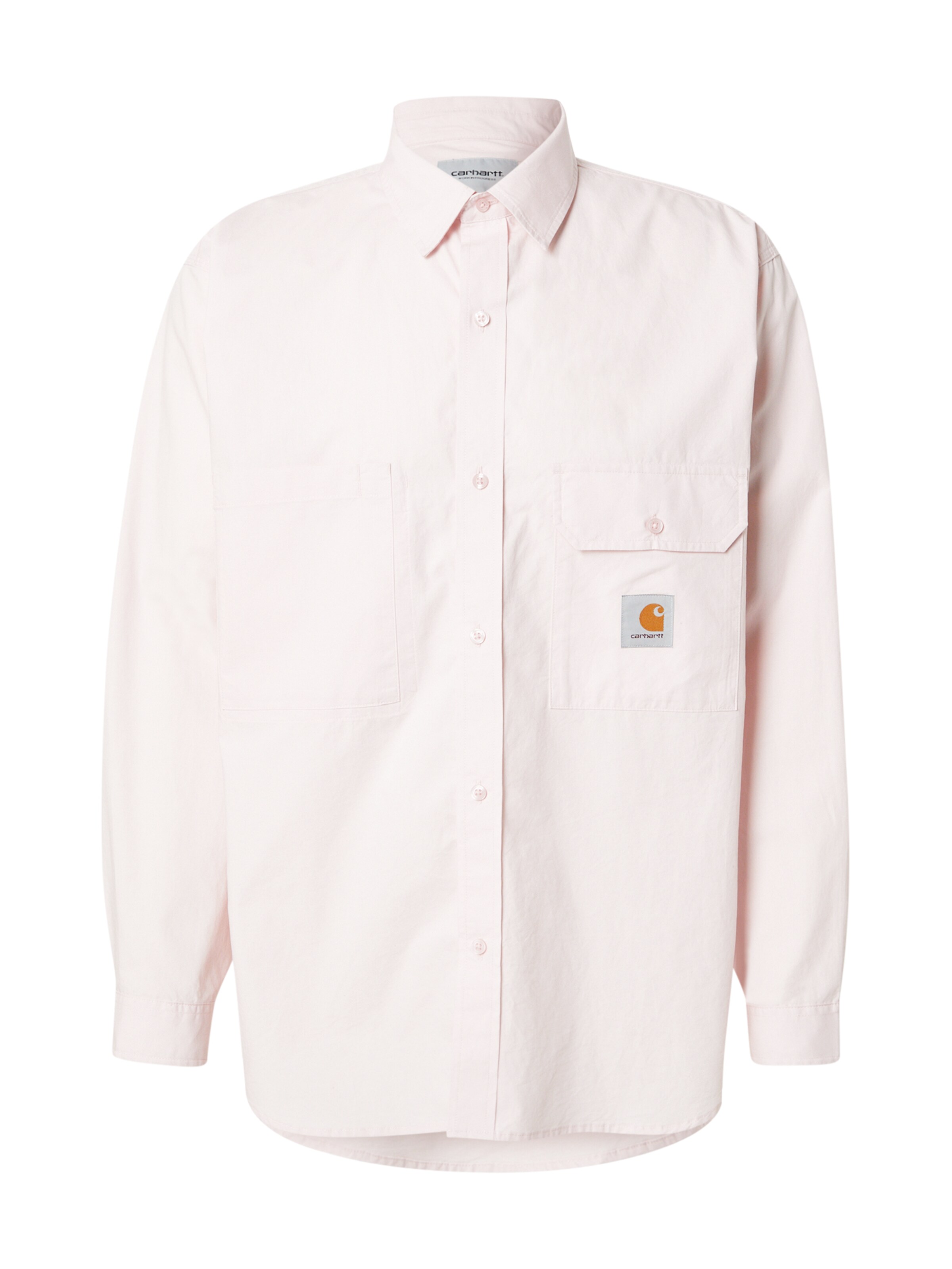 Carhartt WIP Regular Fit Skjorte 'Irwin' i pink: forside