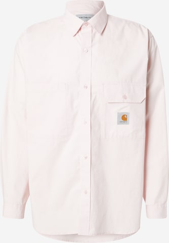 Carhartt WIP Рубашка 'Irwin' в Ярко-розовый: спереди