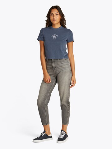 mėlyna Tommy Jeans Marškinėliai