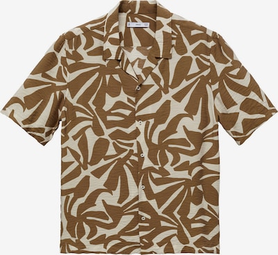 MANGO MAN Koszula 'Esvedra' w kolorze kremowy / brązowym, Podgląd produktu