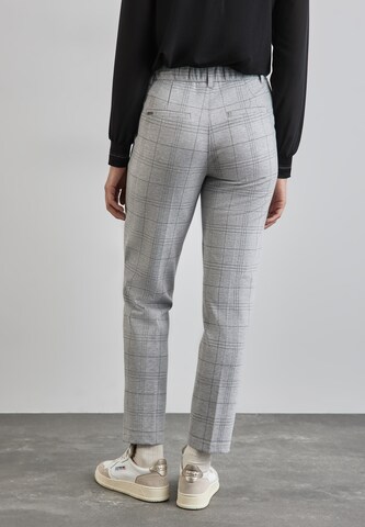 STREET ONE Slimfit Hose in Grau
