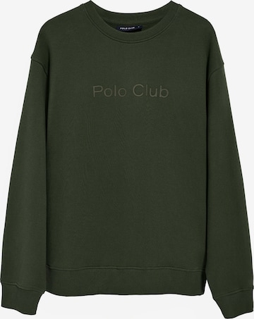 Polo Club Pullover in Grün: Vorderseite