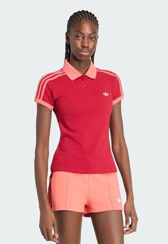 ADIDAS ORIGINALS Shirt in Red: front