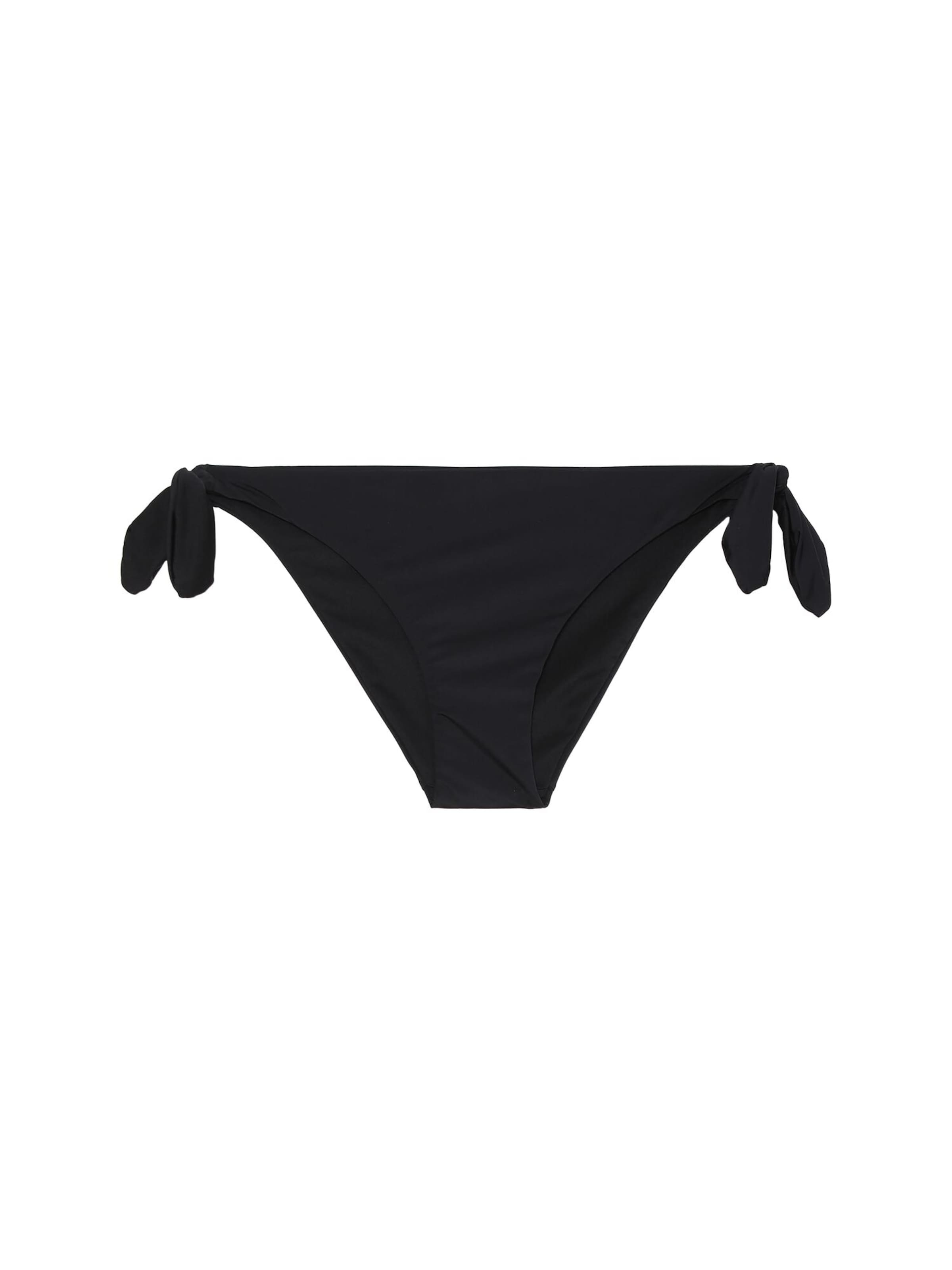 Tezenis Bikini Bottoms in Black: front