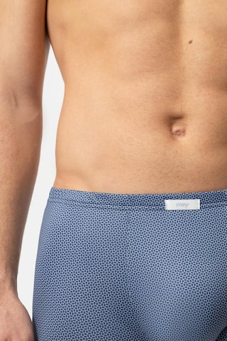 Mey Boxershorts 'Curved Lines' in Blau