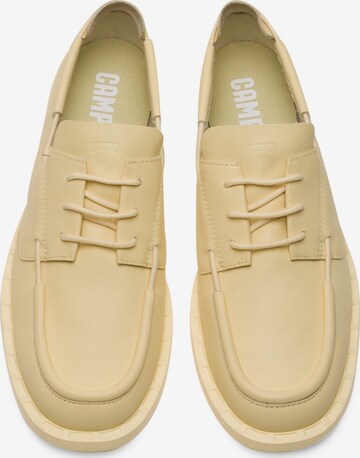 CAMPER Lace-Up Shoes ' Juddie ' in Yellow