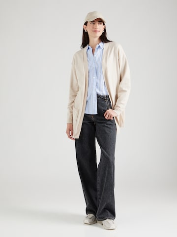 ABOUT YOU Knit Cardigan 'Teena' in Beige