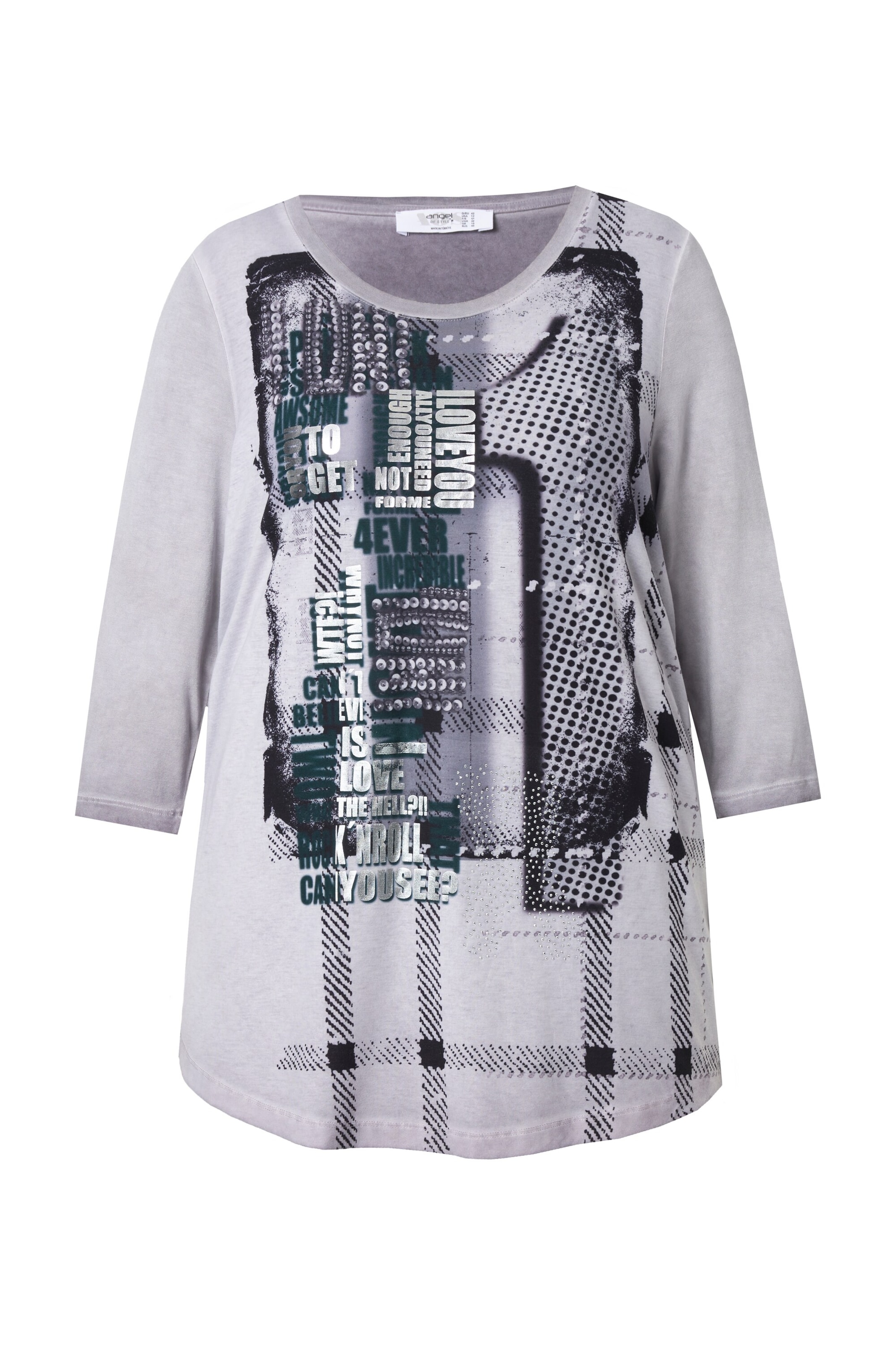 Angel of Style Shirt in Grey: front