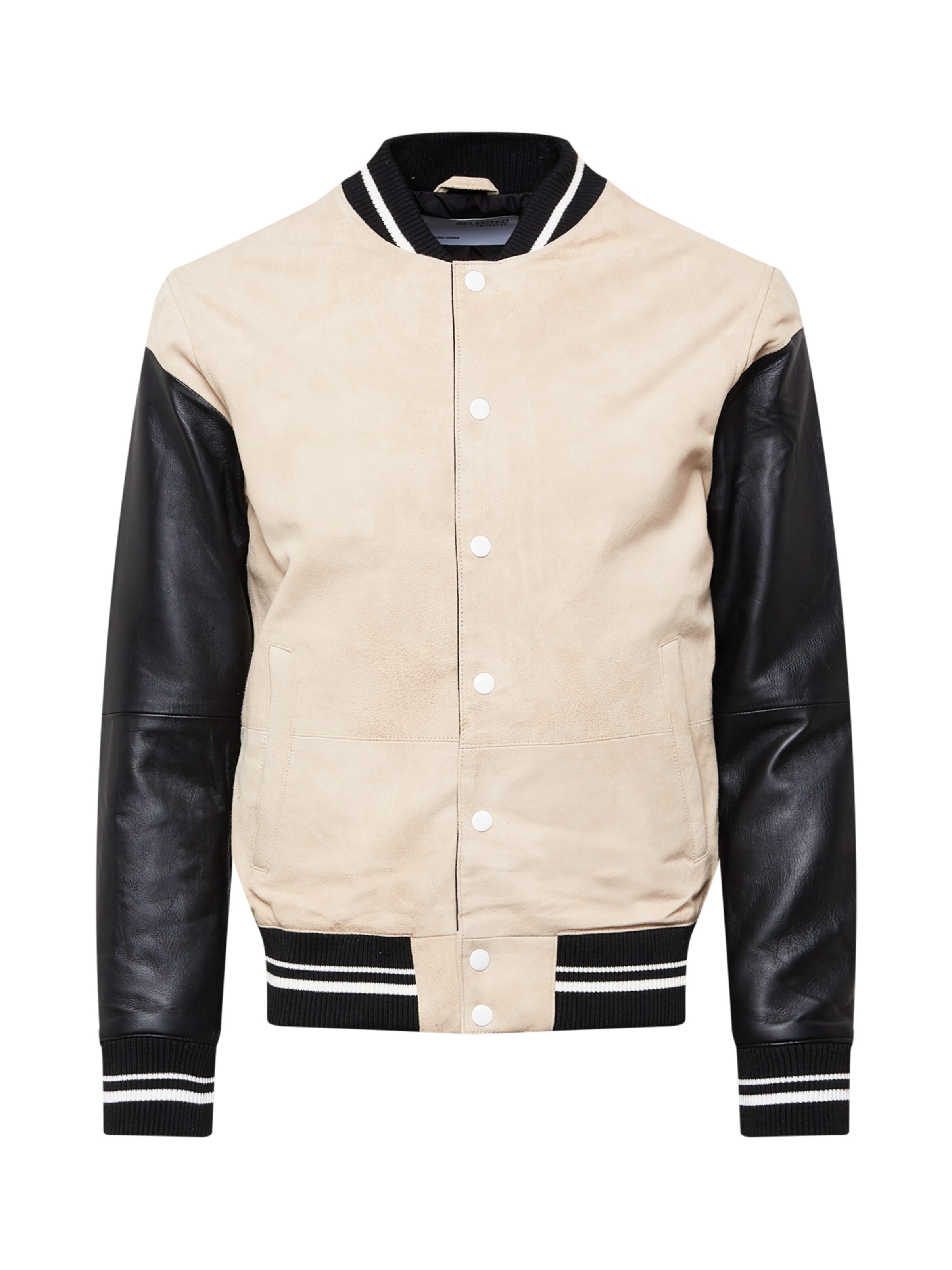 selected homme varsity jacket