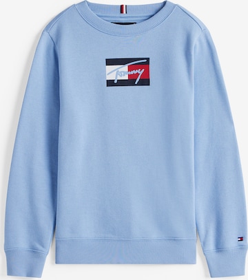 Sweat TOMMY HILFIGER en bleu : devant
