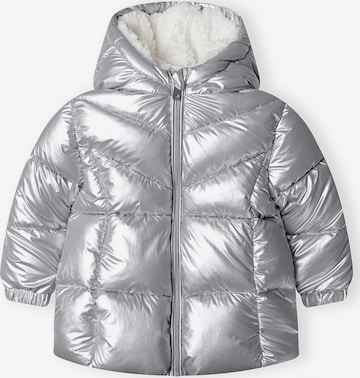 MINOTI Winter Jacket in Silver: front