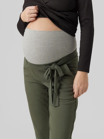 MAMALICIOUS Regular Pants 'Masmini' in Green