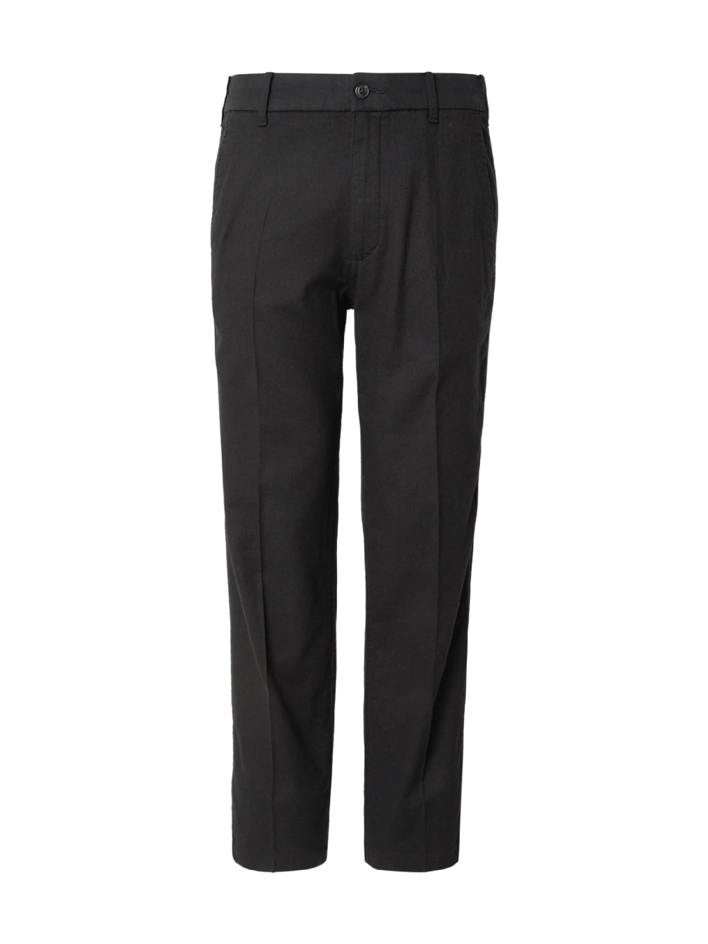 Abercrombie & Fitch regular Παντελόνι 'FEB4' σε μαύρο: μπροστά