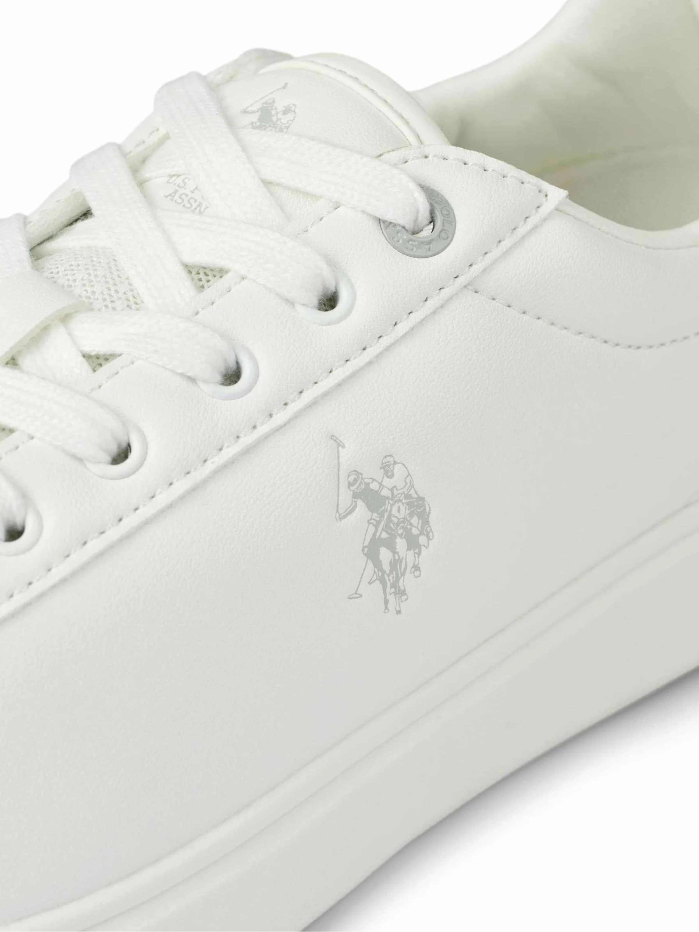 U.S. POLO ASSN. Snøresko ' UMByron ' i hvid