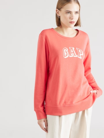 Sweat-shirt GAP en rouge : devant