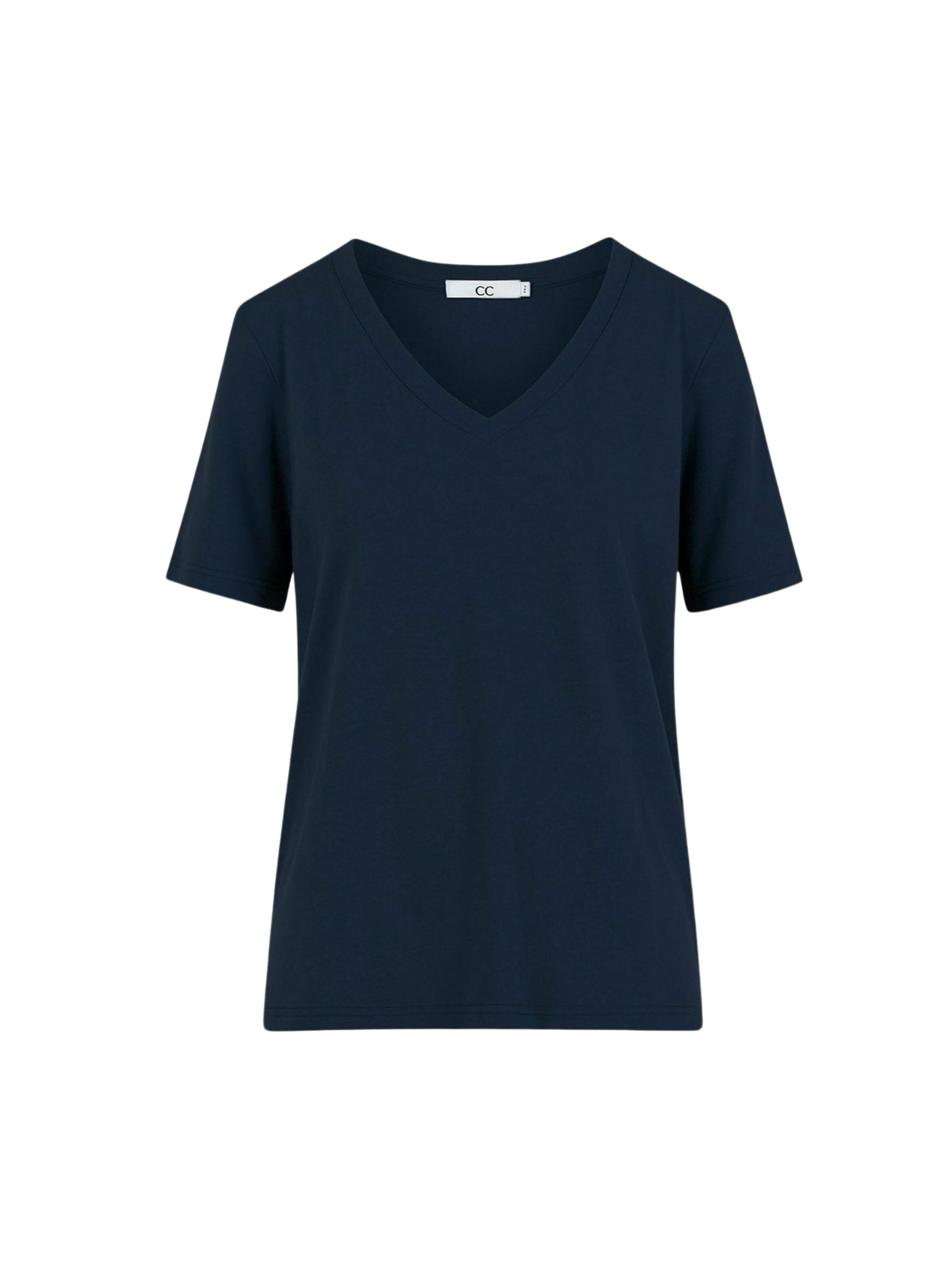 Coster Copenhagen - Top ' CC ' en azul: frente
