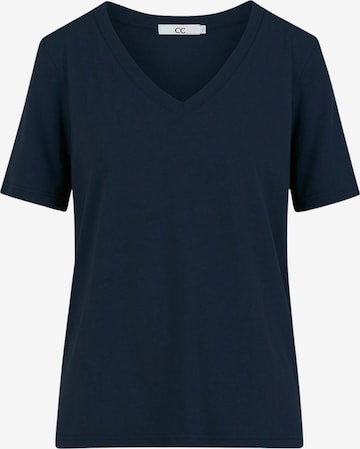 Coster Copenhagen - Top ' CC ' en azul: frente
