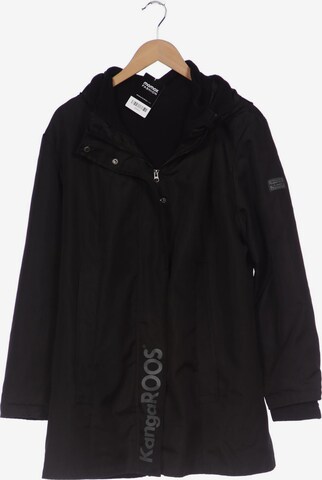 KangaROOS Jacket & Coat in 4XL in Black: front