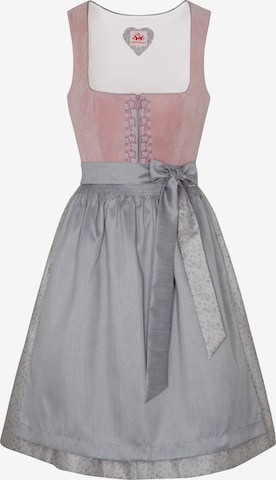 SPIETH & WENSKY Dirndl in Grey: front