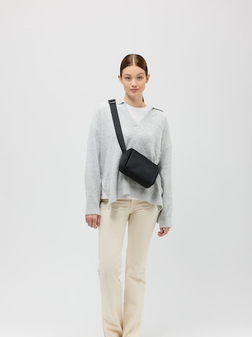 Kapten & Son - Bolso de hombro 'Lulea' en negro: frente