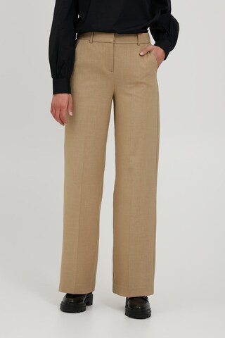 b.young Loose fit Pants 'BYDANTA' in Beige: front