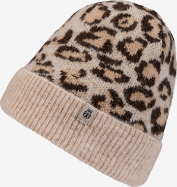 Roeckl Muts 'COZY WILD' in Beige: voorkant