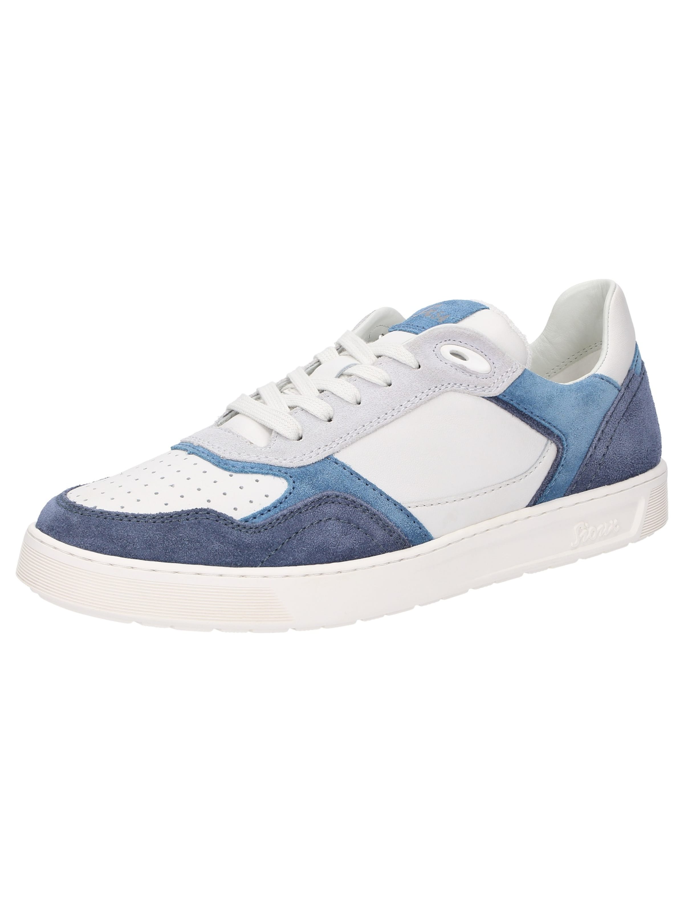 SIOUX Platform trainers 'Tedroso-704' in Blue: front