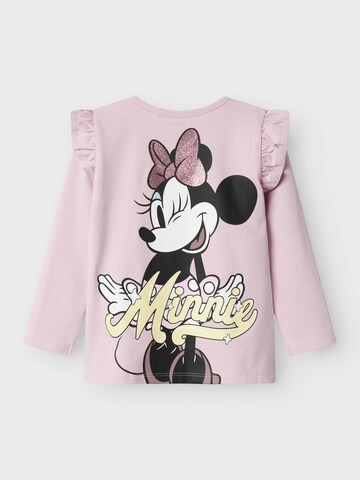 NAME IT Shirt 'NMFDESIRE MINNIE' in Purple