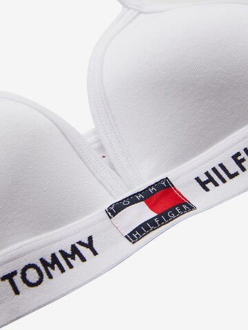 balta Tommy Hilfiger Underwear Trikampė Liemenėlė