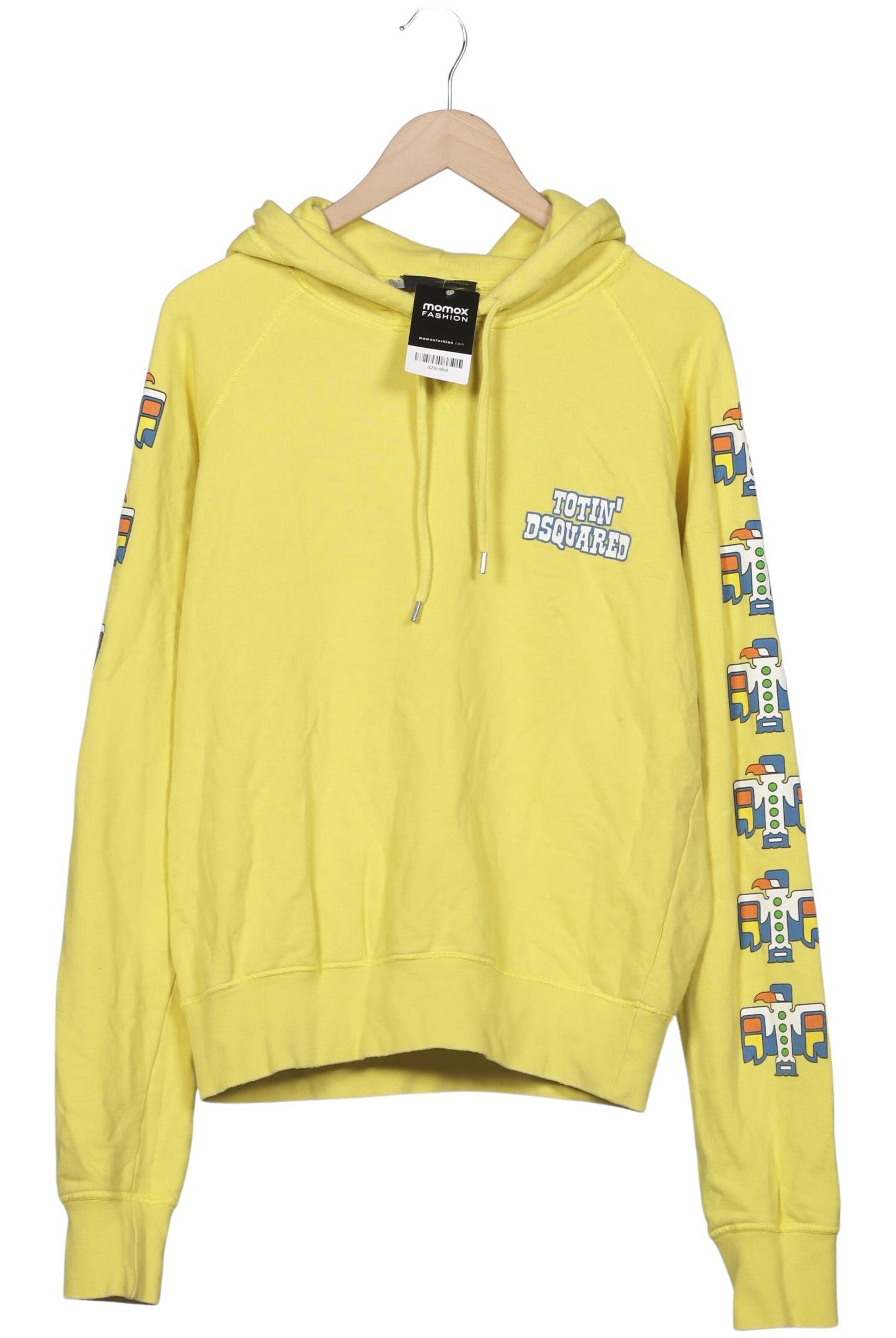 DSQUARED2 Sweatshirt & Zip-Up Hoodie in L in Yellow: front