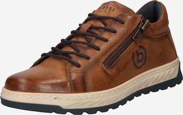 bugatti Athletic Lace-Up Shoes 'Exeter' in Brown: front