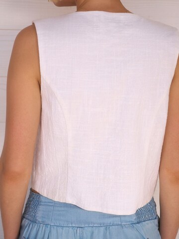 Gilet di Next in bianco