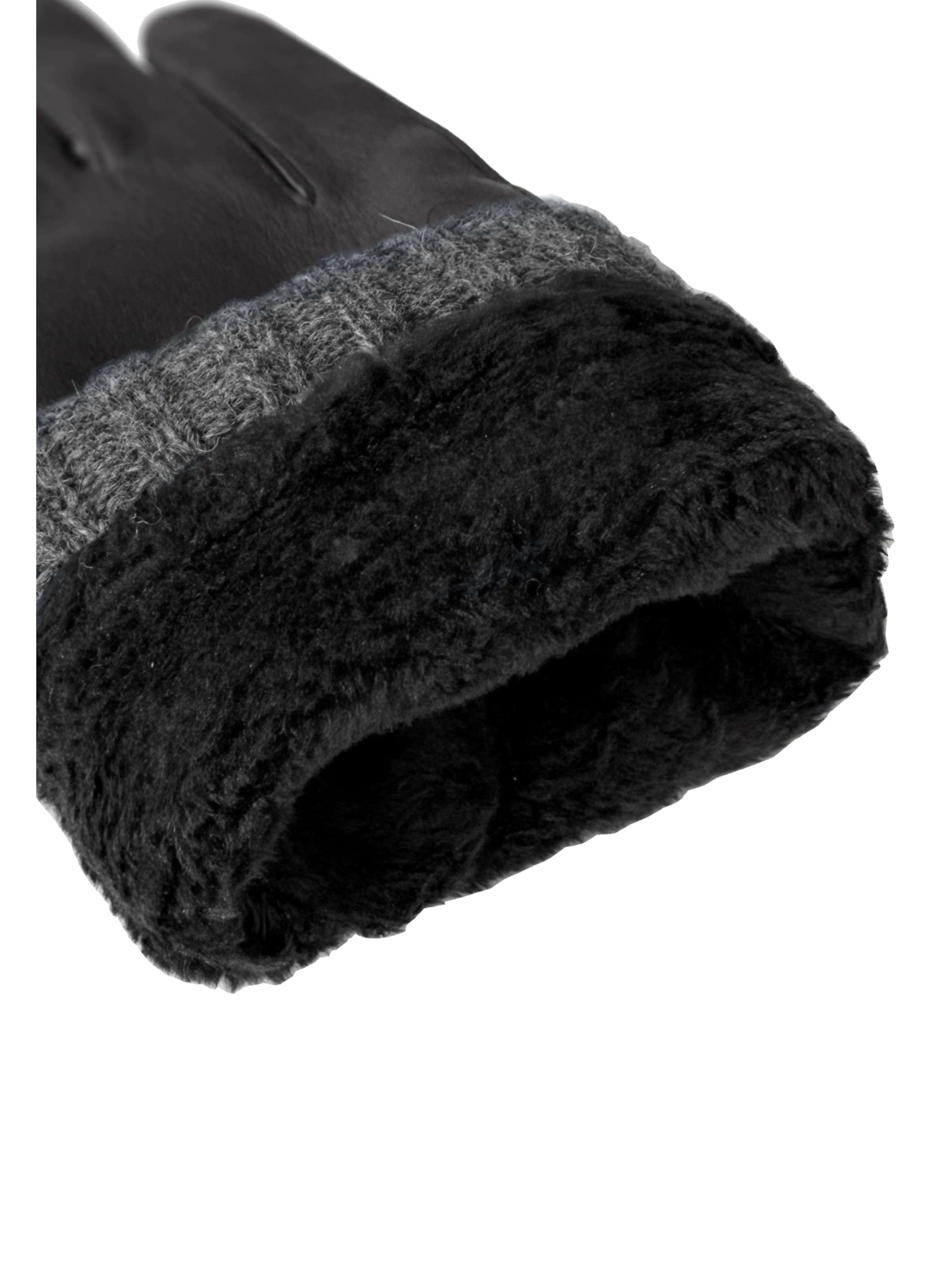 KESSLER Full Finger Gloves in Black