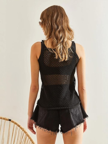 Top di Bianco Lucci in nero