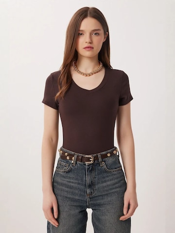 T-shirt 'T-Shirts' Happiness İstanbul en marron
