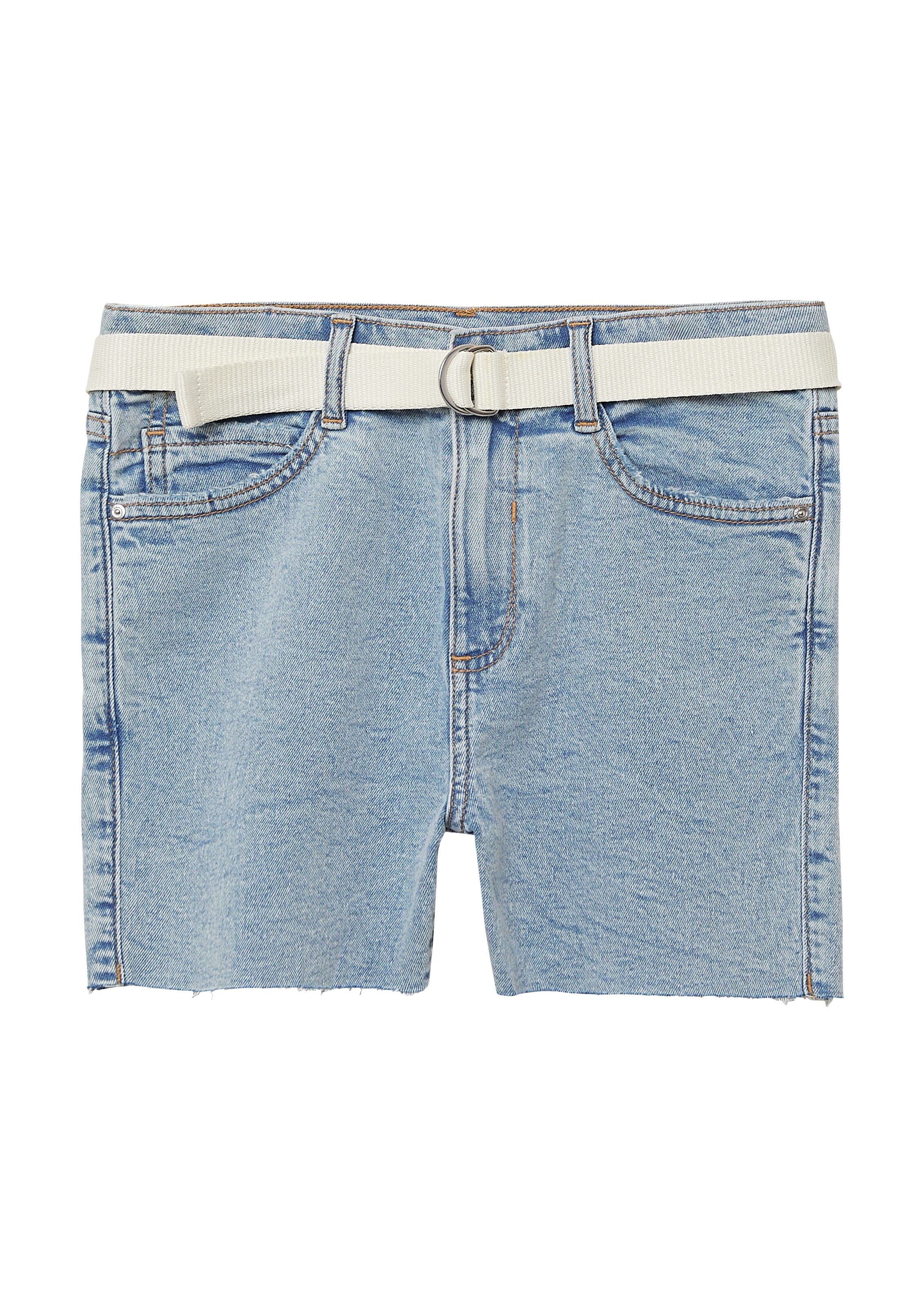 Coupe slim Jean 'Suri' s.Oliver en bleu : devant