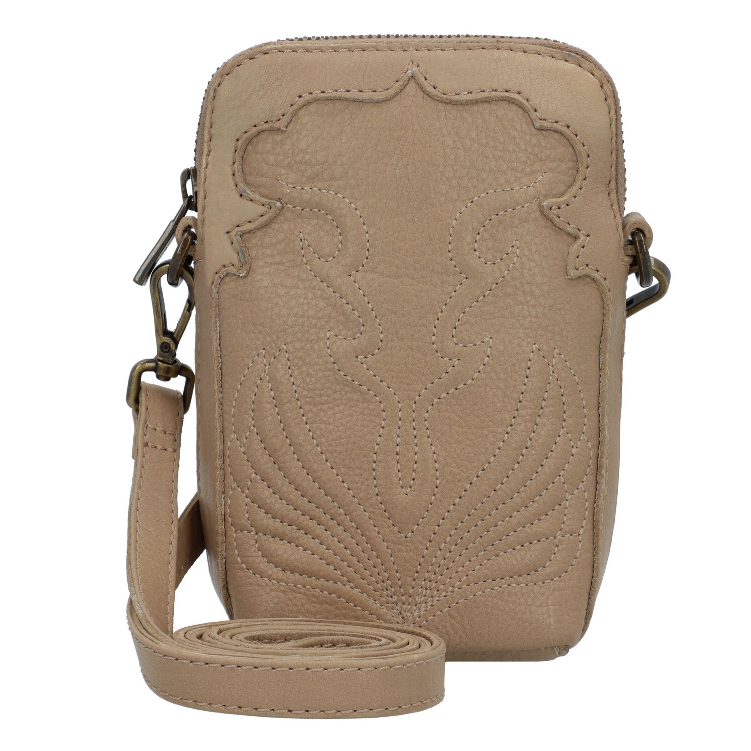 Borsa a tracolla 'Western' di Cowboysbag in beige: frontale