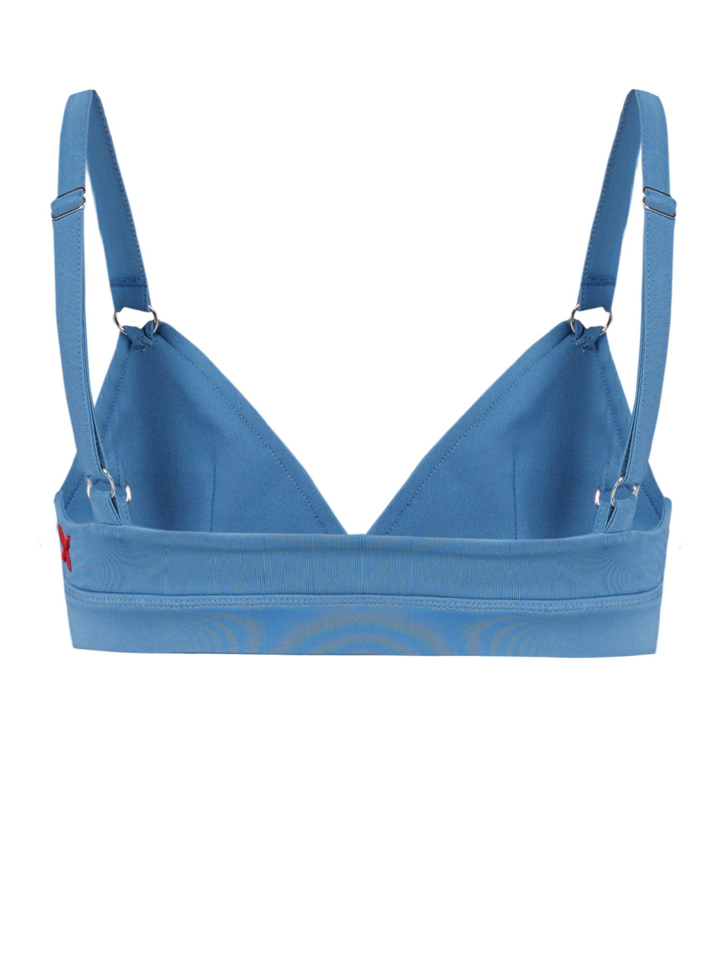Triangle Soutien-gorge PCFG en bleu