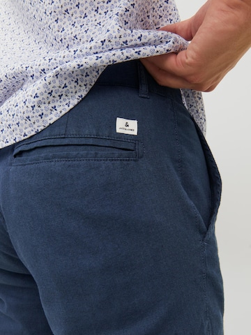 JACK & JONES Normální Chino kalhoty 'Dave' – modrá